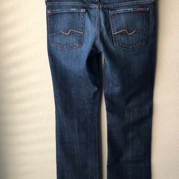 7 For All Mankind Women’s Bootcut Jeans Size 31 - Picture 2 of 6